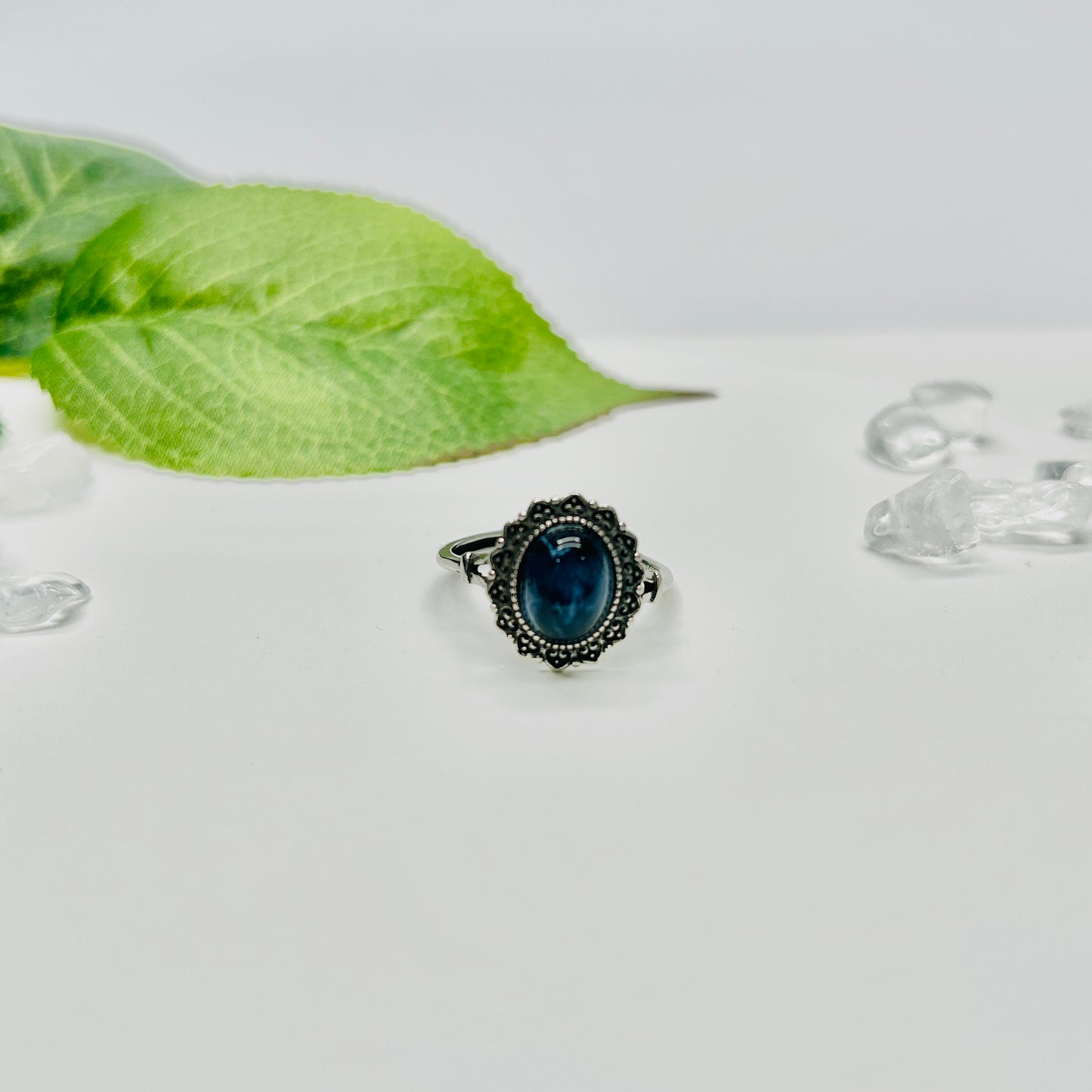 Stonelry Pietersite Ring - Oval-Cut Solitaire Ring