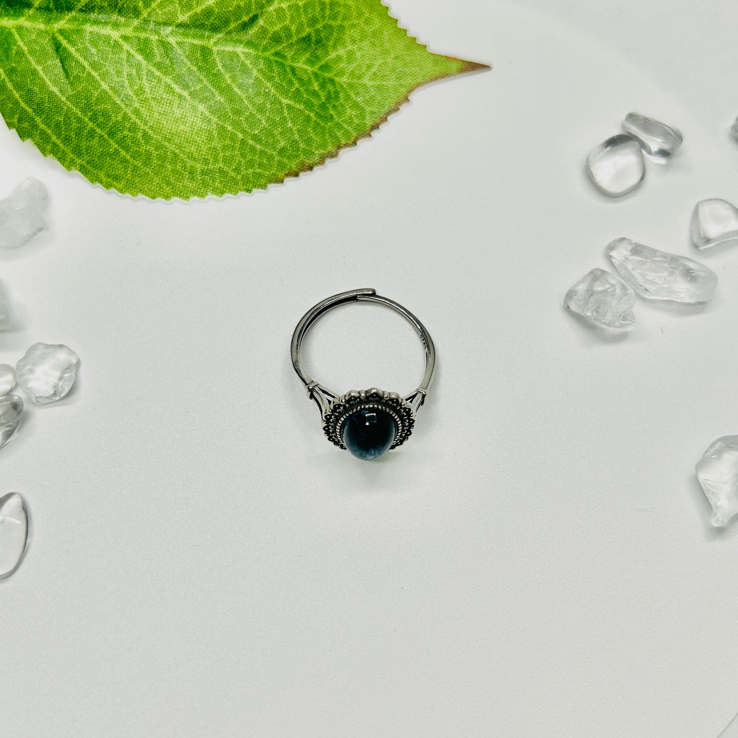 Stonelry Pietersite Ring - Oval-Cut Solitaire Ring