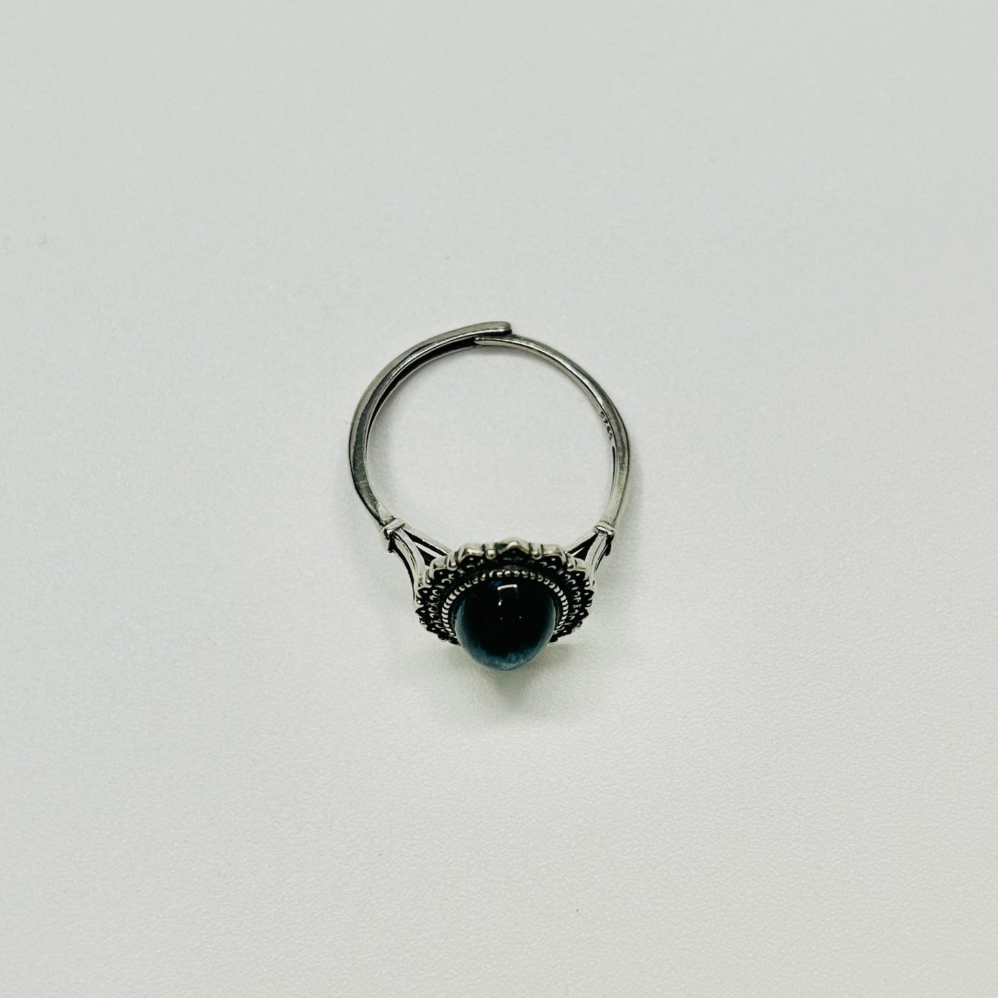 Stonelry Pietersite Ring - Oval-Cut Solitaire Ring
