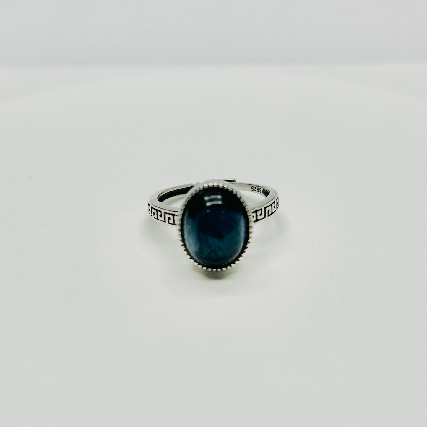Stonelry Pietersite Ring - Oval-Cut Solitaire Ring