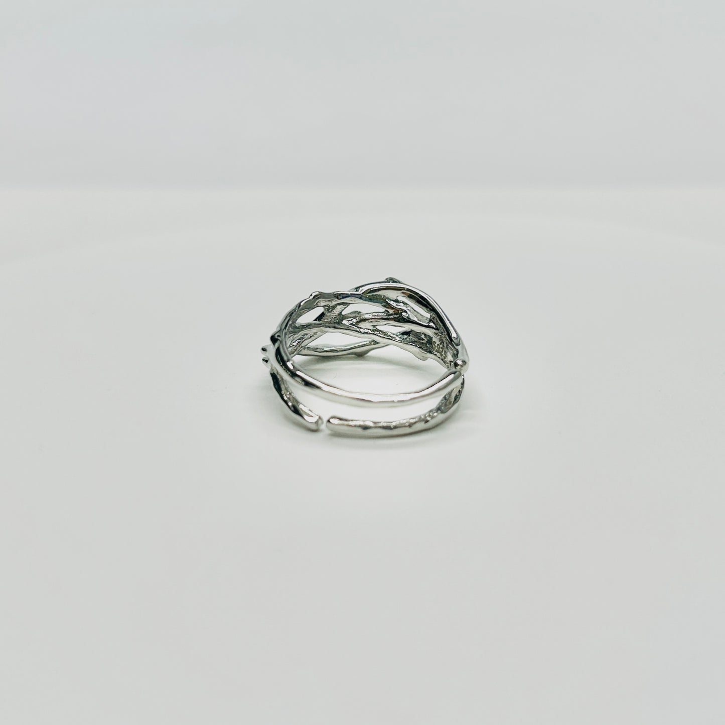 Stonelry Silver Ring - Silver Branches Ring