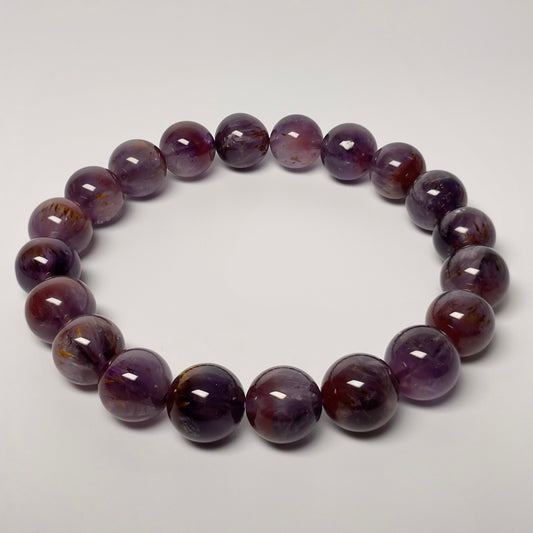 Stonelry Natural Premium Auralite 23 Crystal (Amethyst) Beaded Bracelet (10+mm) #3281009110