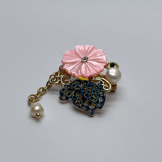 Stonelry Elegant Pearl Brooch Pin - Perfect for Any Occasion