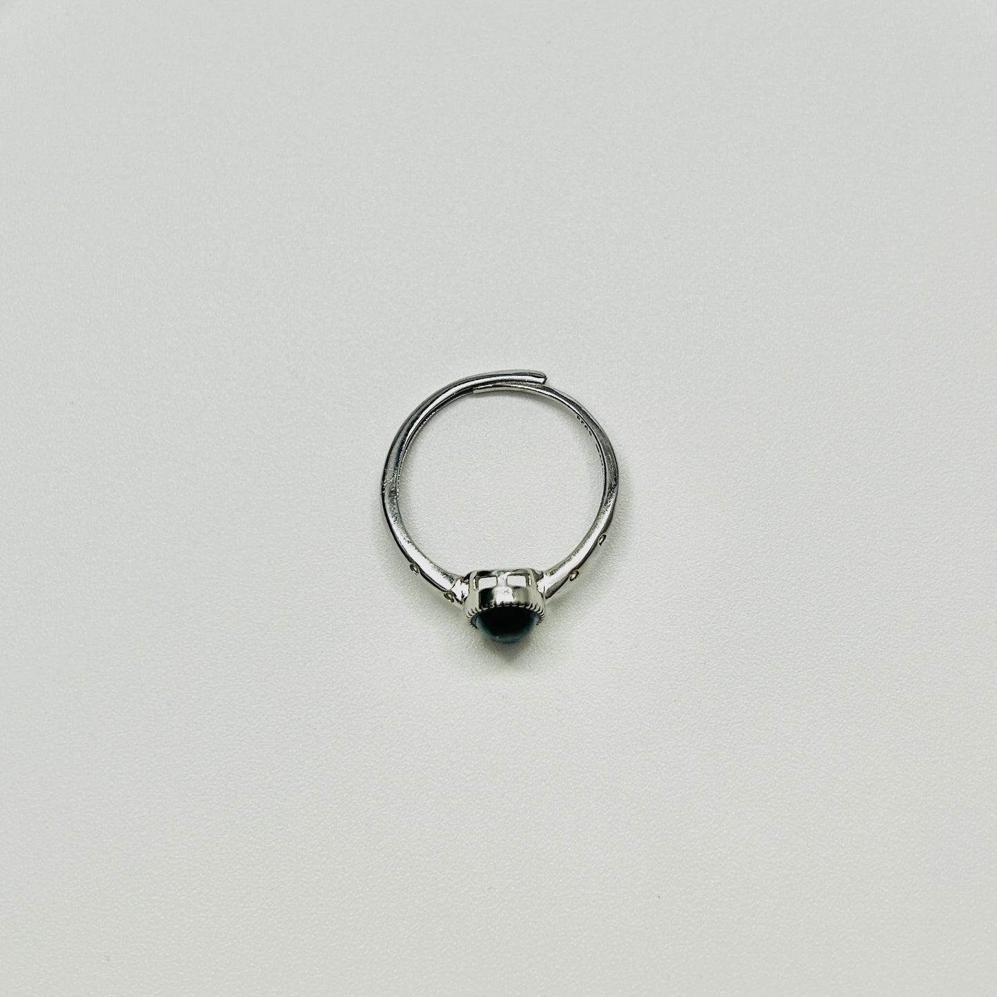 Stonelry Pietersite Ring - Mini Oval-Cut Solitaire Ring