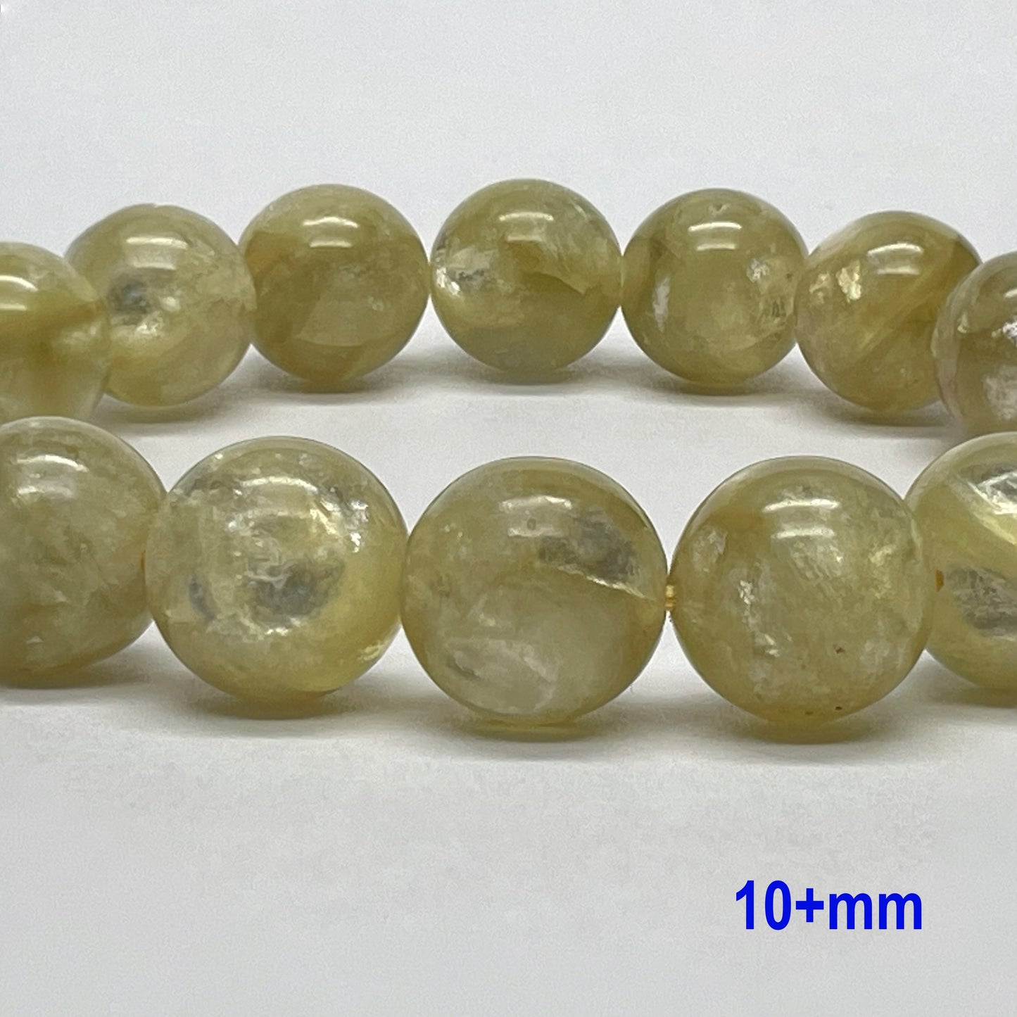 Stonelry Natural Golden Mica Beaded Bracelet (10 to 16+mm)
