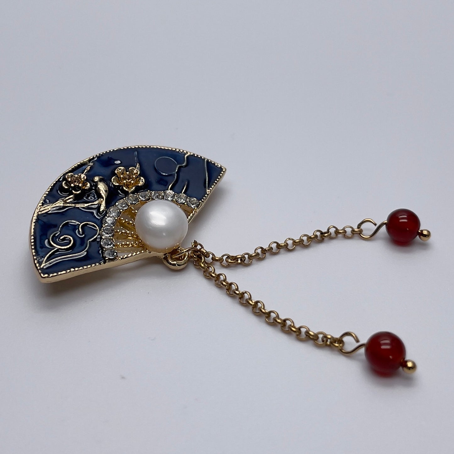 Stonelry Elegant Pearl Brooch Pin - Perfect for Adding a Touch of Glamour to Any Outfit